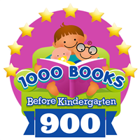 900 Books Badge