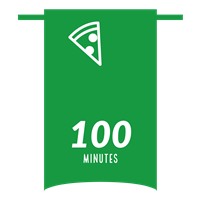 100 Minute Badge Badge