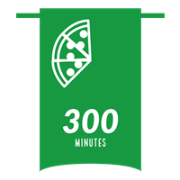 300 Minute Badge Badge