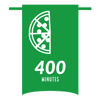 400 Minute Badge Badge