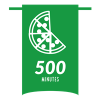 500 Minute Badge Badge