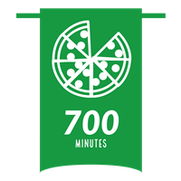 700 Minute Badge Badge